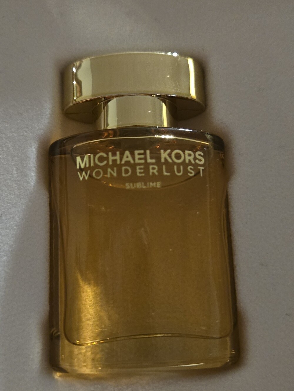 Michael Kors Mini Perfume Set - Gold Caps with Amber & Honey Liquids - Picture 6 of 7